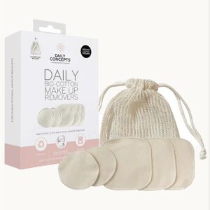 Daily Concepts Bio-Cotton Makeup Removers NIB